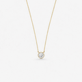 14k Gold Lab Diamond Necklace