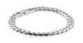 Bracelet à maille cubaine 7,7 mm en acier inoxydable · Stainless Steel Cuban Link Bracelet