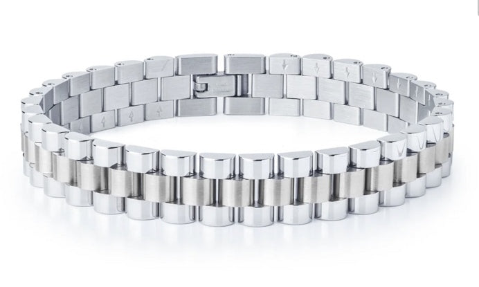 Bracelet à maillons de montre 11,6 mm · Stainless Steel Watch-Link Bracelet 11.6 mm