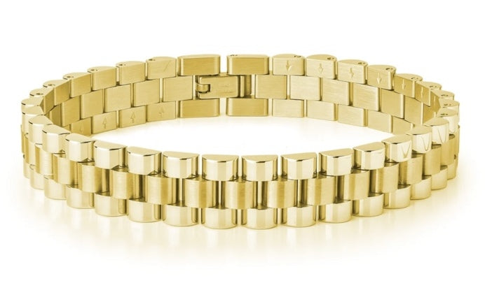 Bracelet à maillons de montre 11,6 mm · Stainless Steel Watch-Link Bracelet 11.6 mm