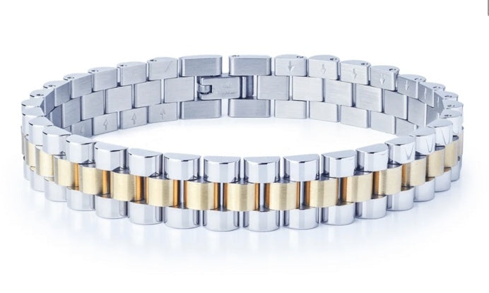 Bracelet à maillons de montre 11,6 mm · Stainless Steel Watch-Link Bracelet 11.6 mm