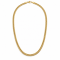 3.5 mm Miami Cuban gold necklace