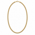 4.2 mm solid 10k yellow gold Miami Cuban necklace