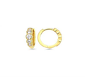Trio scintillant — Huggies en or 10k — EE1273-01