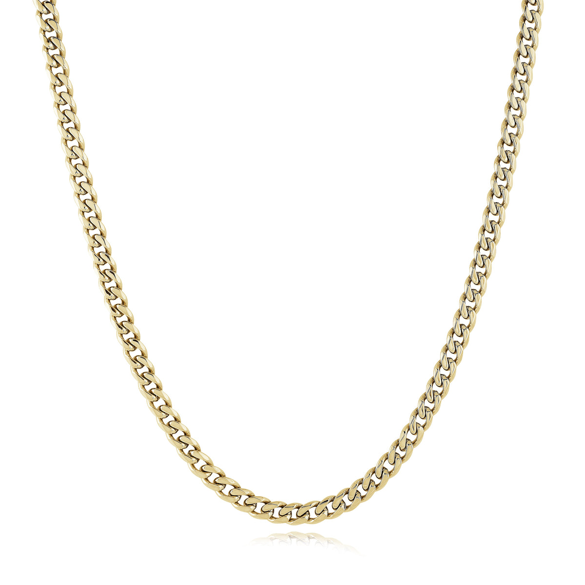4.6 mm stainless steel Cuban chain